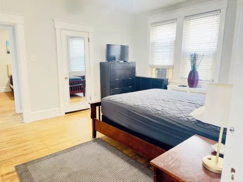 ACROSS from Ventnor BEACH BLOCK! 2 bd -and 2 ba unit  - 8th house from beach. - 발코니