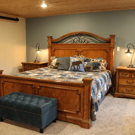 Remodeled woodland oasis for those who want it all