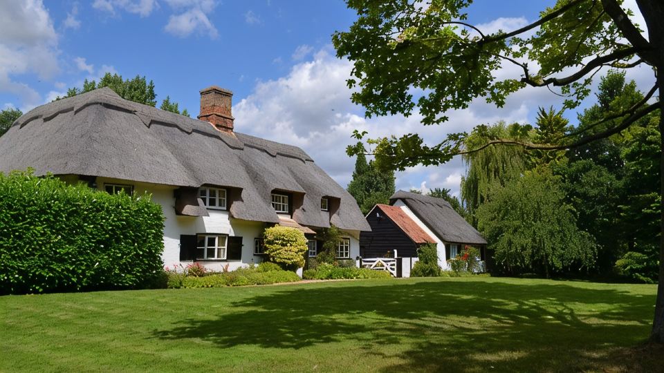 THE WHITE BARN in a beautiful village close to Cambridge