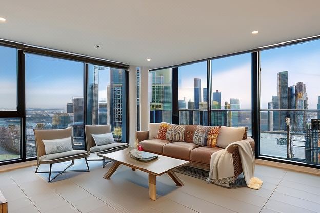 캔버스 스위트 온 플린더 내부 주방