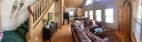 Remote off-grid cabin. Comfortable modern interior on 60 acres. - 3 estrellas