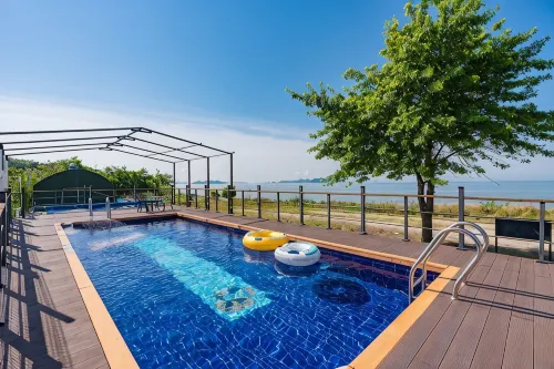 Daebudo Sunset on the Beach Pension - 膳食民宿