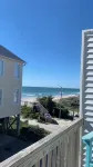 Not quite ocean front, but almost! Just a few steps to the sand! Pet friendly.
