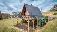 Stargazer Cabin- A Frame w/ Lake & Mountain Views - Hytter