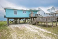 Private Waterfront Bay Beach. Huge Back Deck Overlooking the Bay.  Bring Dogs! - Balkon