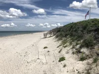 Cape Cod Dune Cottage Spectacular Ocean Views, over the dune to a private beach - 3-Star