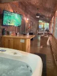 Log Cabin on Edge of National Park; Over the Top Amenities & Reviews - 3-Star