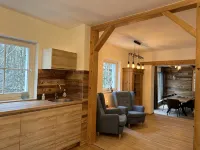 Modern vacation home / chalet with forest view in Dresden - บังกะโล