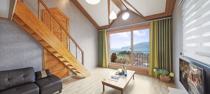 GreenNarae Pension Hotele w: Geoje-si