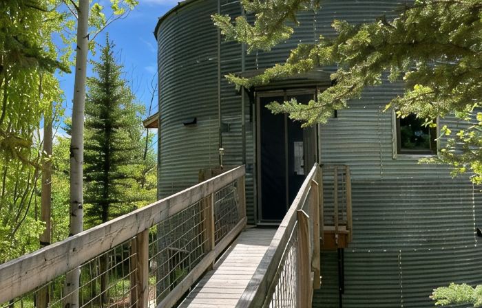 Grain Bin House in the Heart of Philipsburg
