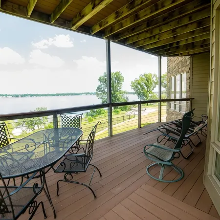 Lake Front Condo on East Lake Okoboji in Bridges Bay Resort.