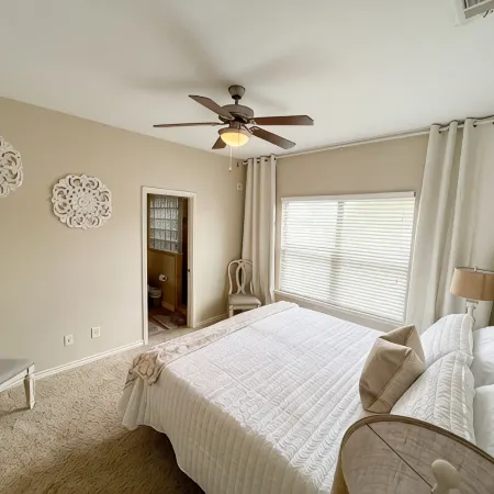 Guadalupe Riverfront Condo, the River is literally in the back yard!