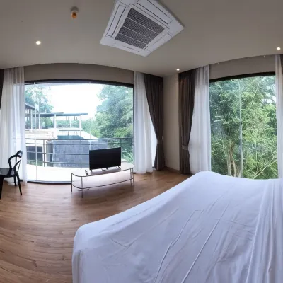 201 Ensuit bedroom in vacation home with pool Отели рядом с достопримечательностью «Mae Sa Waterfall»