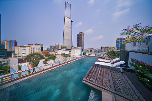 엠 빌리지 호텔 톤 탓 담 로비