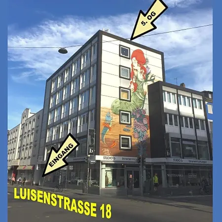 Business Hostel Wiesbaden One Отели рядом с достопримечательностью «Вестенд»