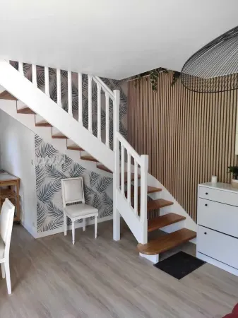 Gîte 1- Beau Gîte Entre Ville et Plage Отели рядом со станцией GARE SNCF RAILWAY STATION