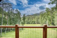 NEW! - Fish the CREEK/Mountain VIEWS/mini-GOLF/hot tub/3 acres/Dog friendly - Mountain view