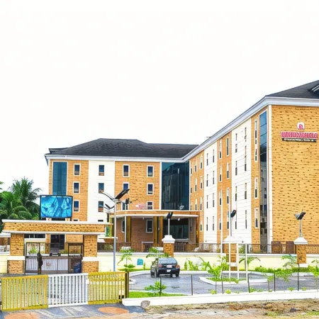 Immaculate Royal International hotel.