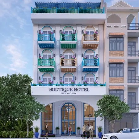 Santori Hotel Da Nang Bay Отели рядом с достопримечательностью «Пляж Xuan Thieu»