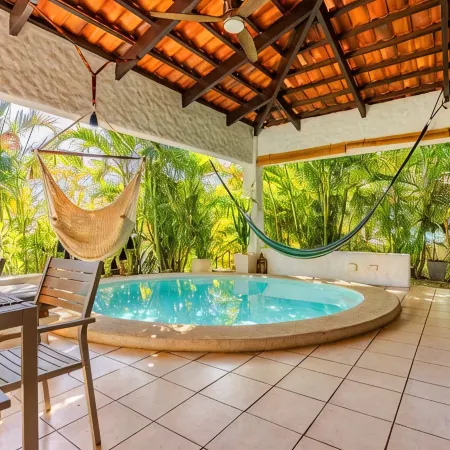 Casa de Palmas -Modern Villa in 4 Star Beach Resort Short Walk to Playa Hermosa!