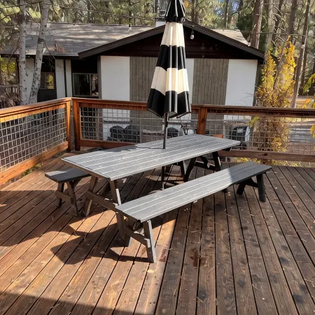 Central AC: Large 4 Bedroom Private Home, Private Lot. Fenced Yard with Deck Отели в г. Пламас Каунти