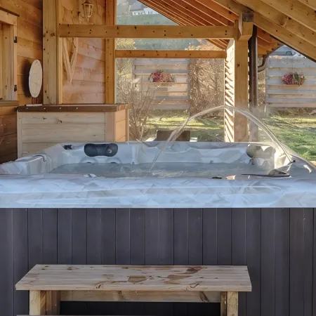 Chalet with SPA and swimming pool, Haute Vosges, cocooning spirit in the mountains