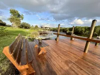 Hidden River Estate on the Eau Gallie River! - Hot Tub