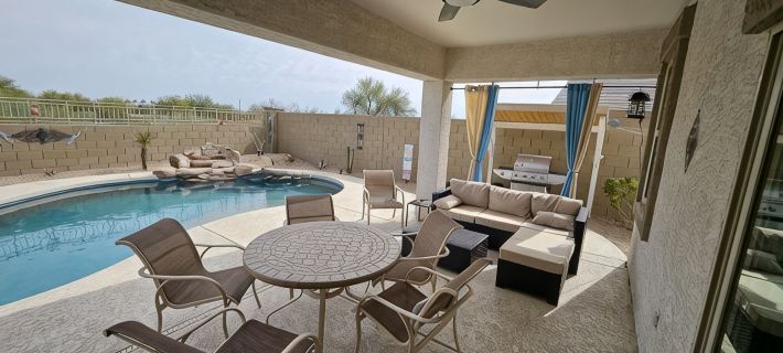 Peaceful Phoenix Area Desert Oasis Home w/ Private Pool and Spa Hotels in Buckeye
