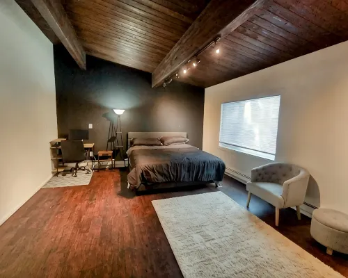 Modern 2,000+ sf house. Sauna + Parking! 5 mins from airport. Hotels in College
