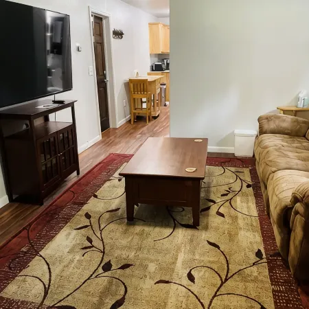 Private apartment in our home with separate entry.