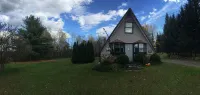 A-framed Adirondack cottage near Great Sacandaga Lake