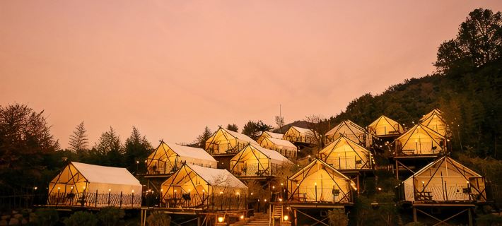 Damyang Queens Castle Spa Pension & Glamping Hotels in Damyang