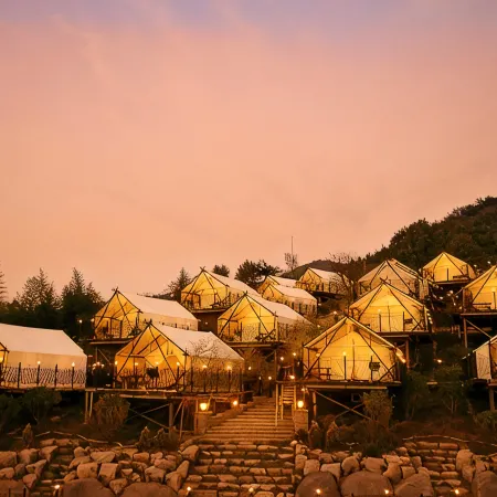 Damyang Queens Castle Spa Pension & Glamping