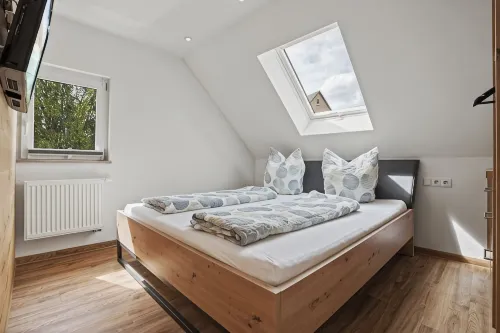Newly renovated vacation apartment with terrace in a central location in Friedrichshafen - ห้องครัว