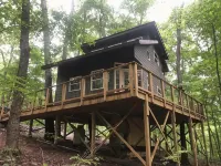 Secluded treehouse with indoor fireplace Hotels in Union County