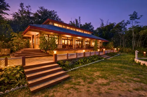Bookmark Resorts Kanha - Frühstück