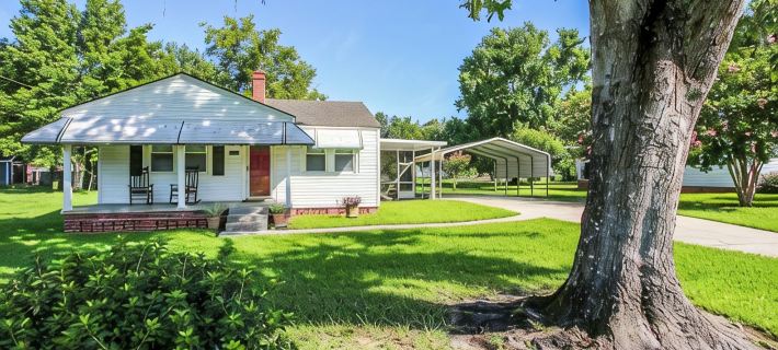 Miss Audrey’s House is a charming cottage in the heart of historic Richmond Hill Hotels in Bryan County