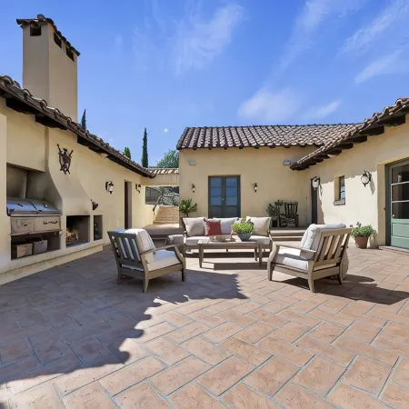 Temecula Valley Wine Country Area - European Villa on 20 Acre Vineyard