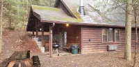 西弗吉尼亞冒險者蘭辛安靜地段迷人的三卧室、配有WiFi的山林小屋 - 木屋