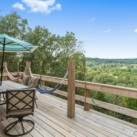 Modern A-FRAME cabin in the Ozark Mountains with amazing views!