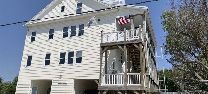 New Beautiful Custom Build Beach Home. Ocean View. Private Heated Pool Hotels in Emerald Isle