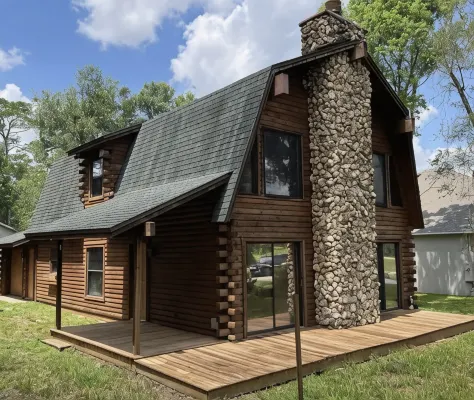 Welcome To Orlando's Chic Cabin! KING BED, FIREPLACE, SAUNA, HOT TUB, GAMES - de charme