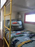 Water Front 1920's Vintage Cotton Belt Caboose - 2-Star