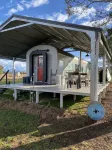 A unique sleeper train carriage near Bathurst that's off the rails! - Homestays