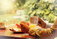 Hotel Raices Esturion - petit déjeuner