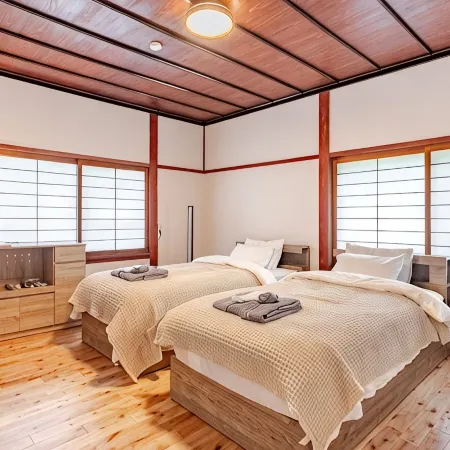 [With a private sauna] A relaxing inn in an old traditional house with a starry sky and a wood stove