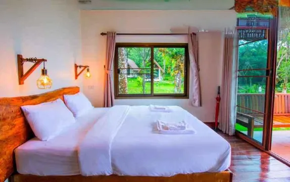 บังกะโลพร้อมพัดลม ห้องไม่สูบบุหรี่