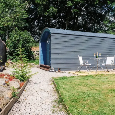Hideaway pod near Loch Ness for a tranquil retreat, with private garden