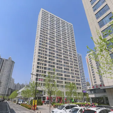 Blueberry apartment chain (Lushangzhongxin store)
