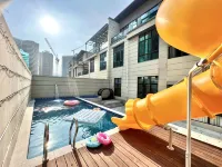 Huizhou Nankunshan Evian Four Seasons Dream Waterfront Swimming Pool Hot Spring Villa - สระว่ายน้ำส่วนตัว